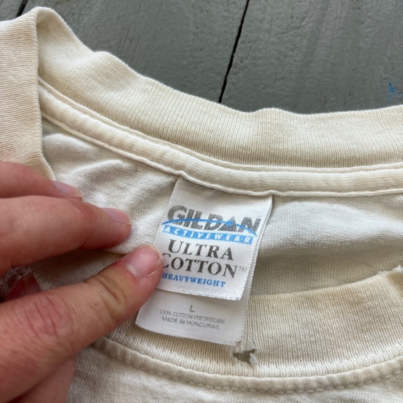 Vintage st Thomas vs shirt mens large white bar lizard casual summer 90s y2k - Picture 8 of 8